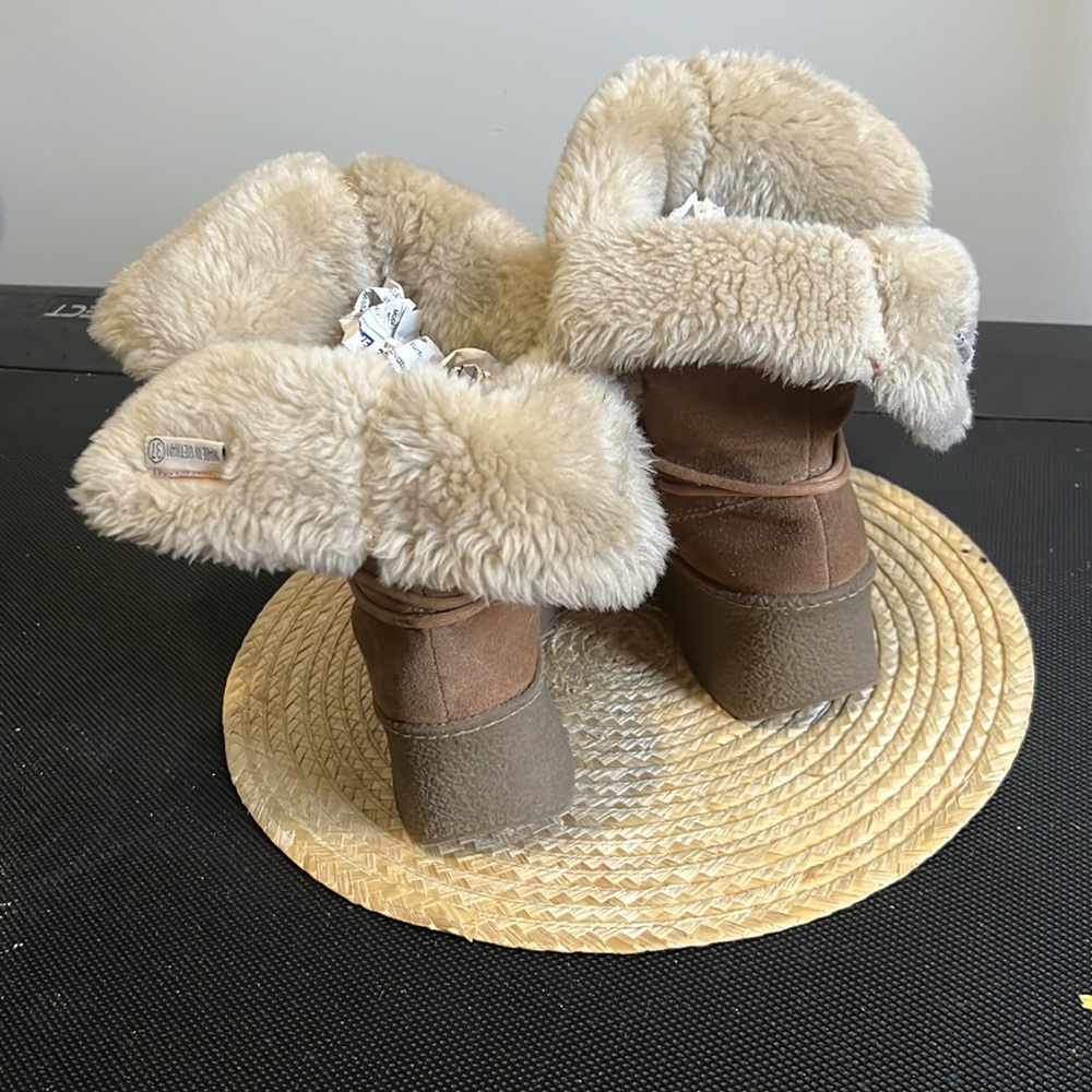 Spring Platform  Outdoor Winter Snow Ankle Boot Size 37 - Picture 10 of 14
